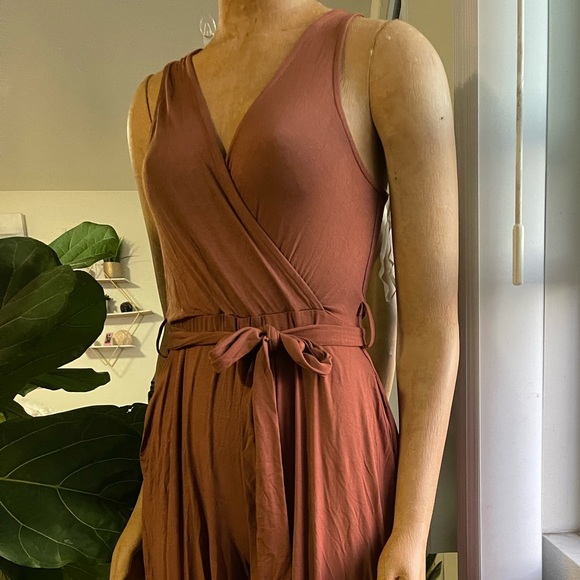 Miou muse V-neck Jumpsuit - Picture 3 of 4